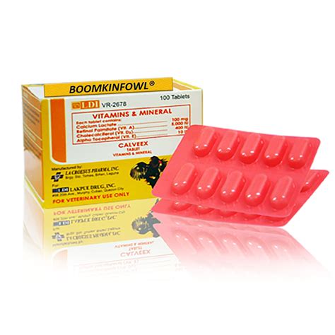 Calveex (100 Tablet) – gamefowlsupplement.com.